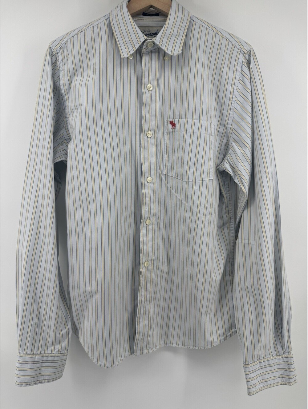 Vintage Y2K Abercrombie And Fitch Button Up Shirt Size M